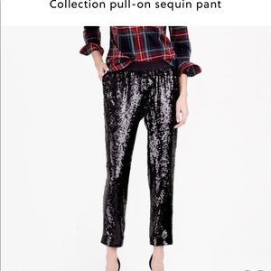 J Crew Collection, sequin pants