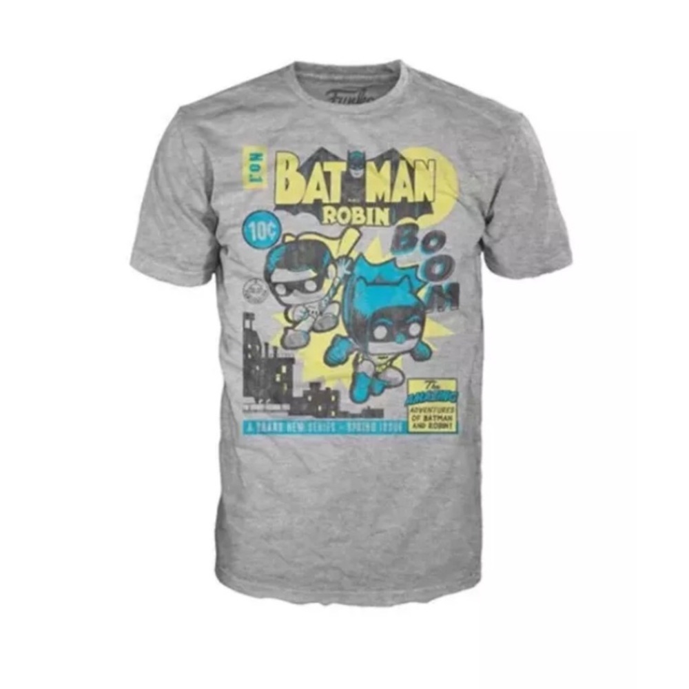 Funko Pop! Batman and Robin T-shirt New