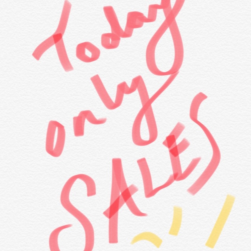 Sales Today Only 🎈