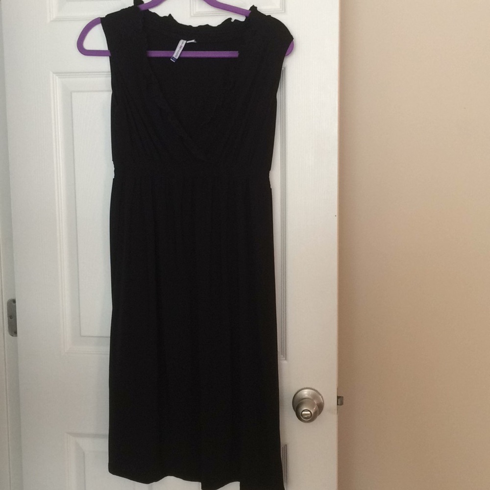 Planet Motherhood Maternity Black Dress Size L