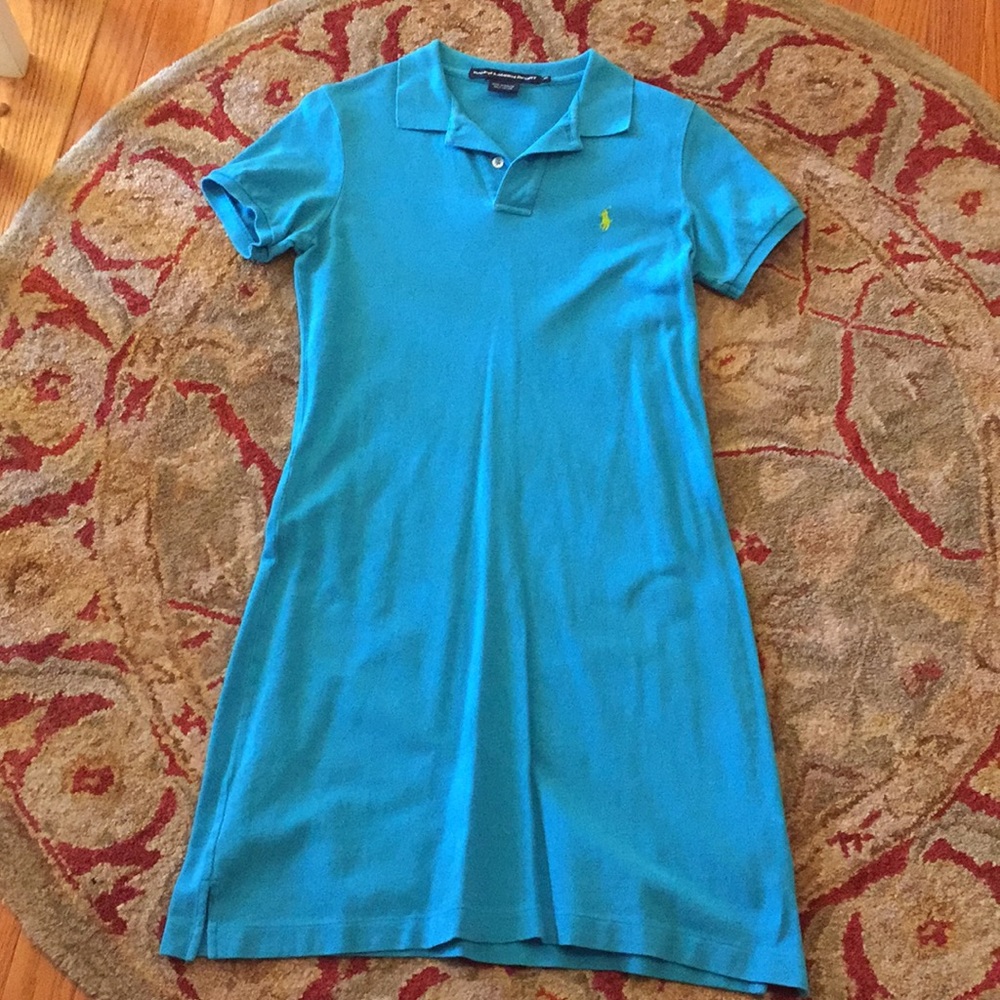Ralph Lauren Polo blue dress size small
