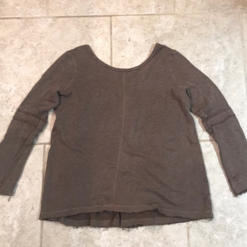 Free People Brown Sweater