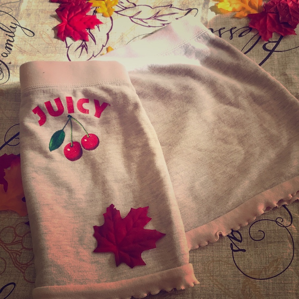 EUC Vintage Juicy Couture sweatshirt skirt