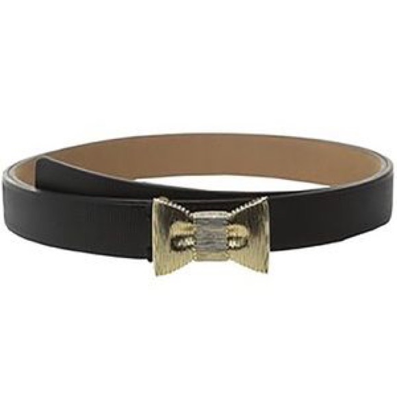 kate spade black belt