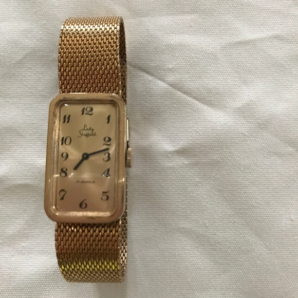 Lady Sheffield Accessories - Lady Sheffield vintage gold watch
