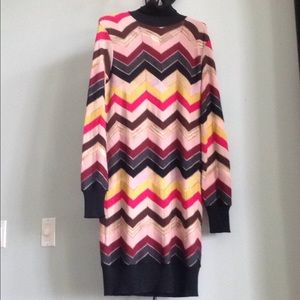 NWT MISSONI
TURTLENECK POINTELLE TUNIC DRESS
