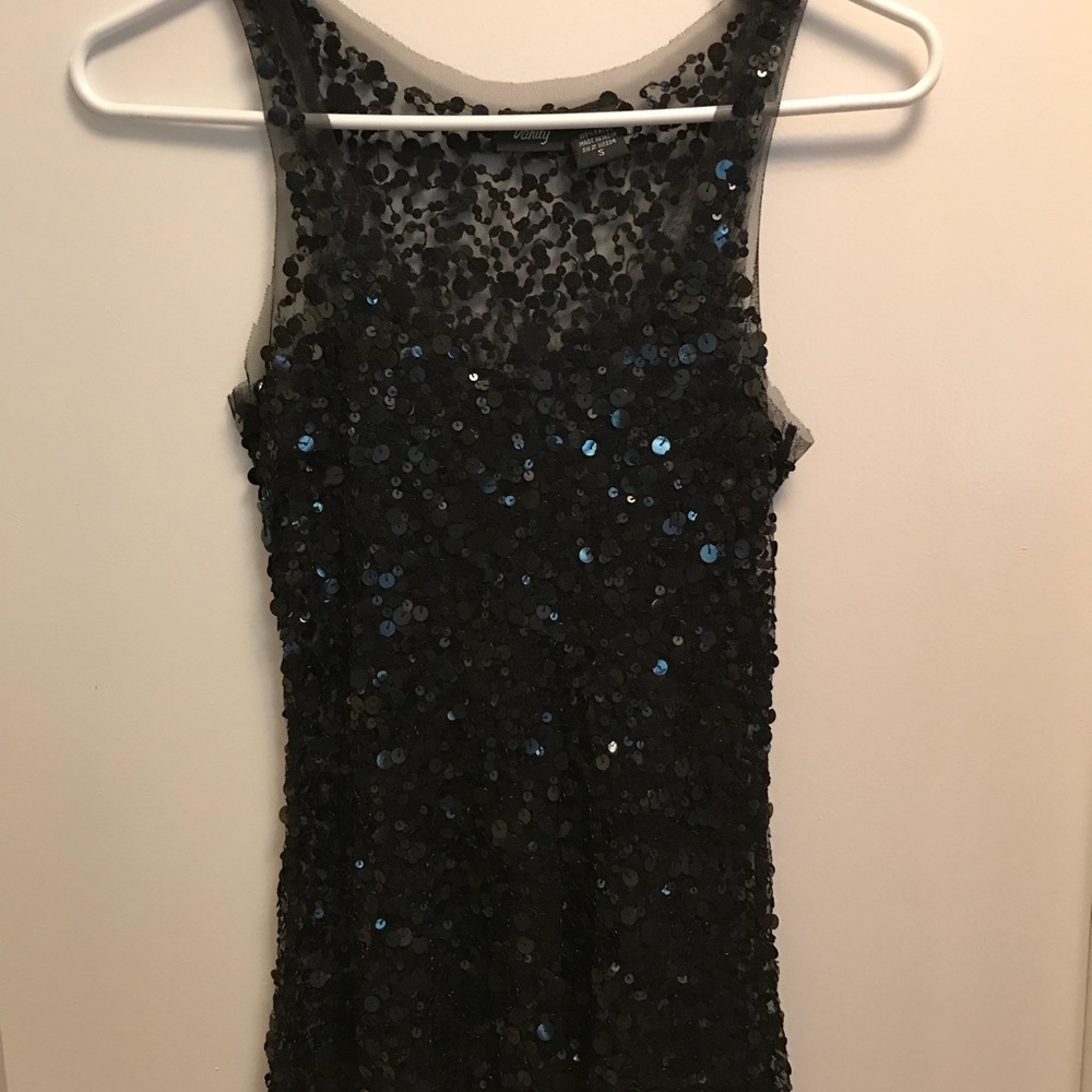 Vanity sequin Top