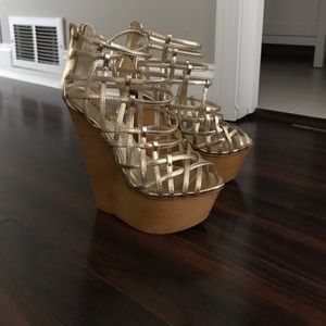 Golden wedges ( only used once)