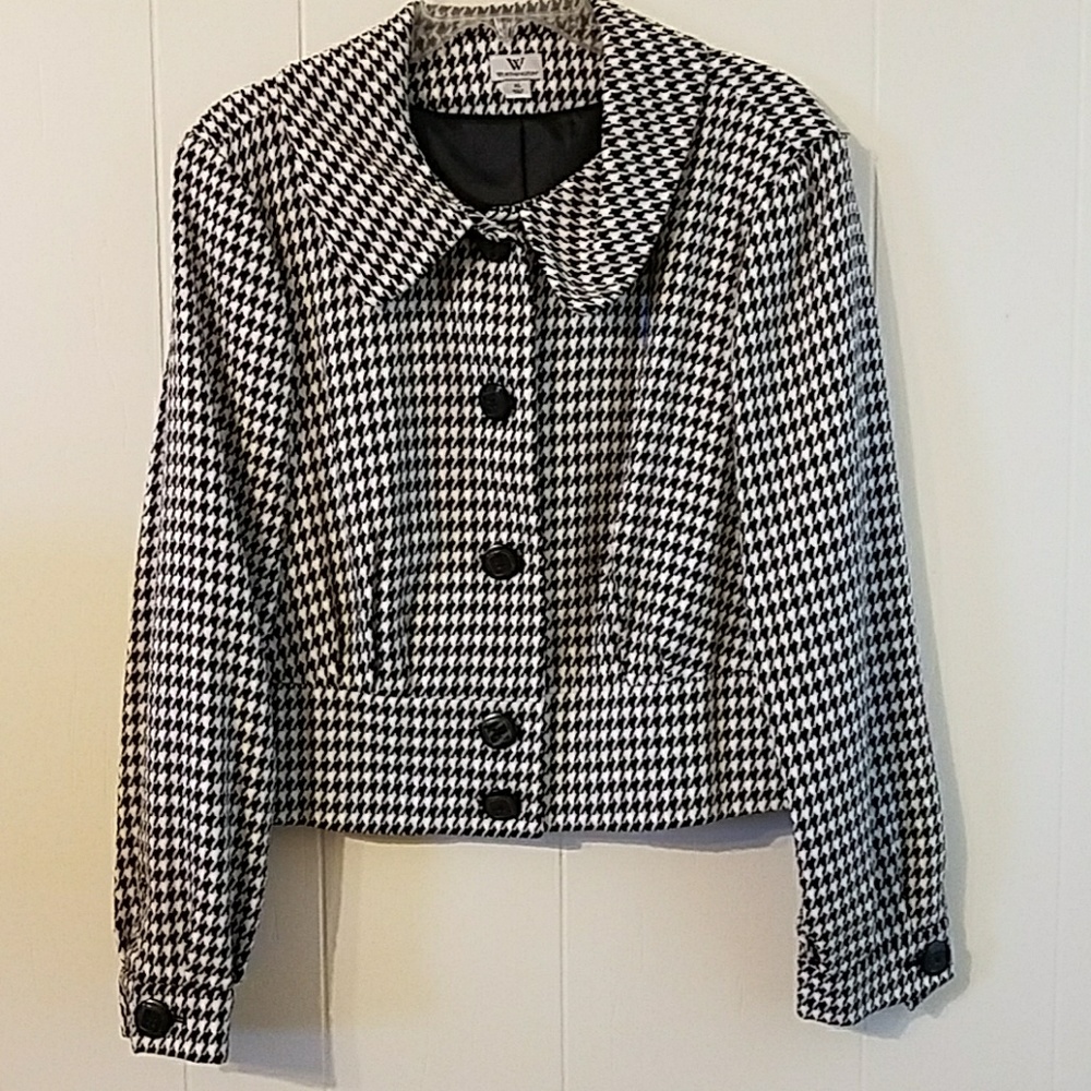 Houndstooth Blazer