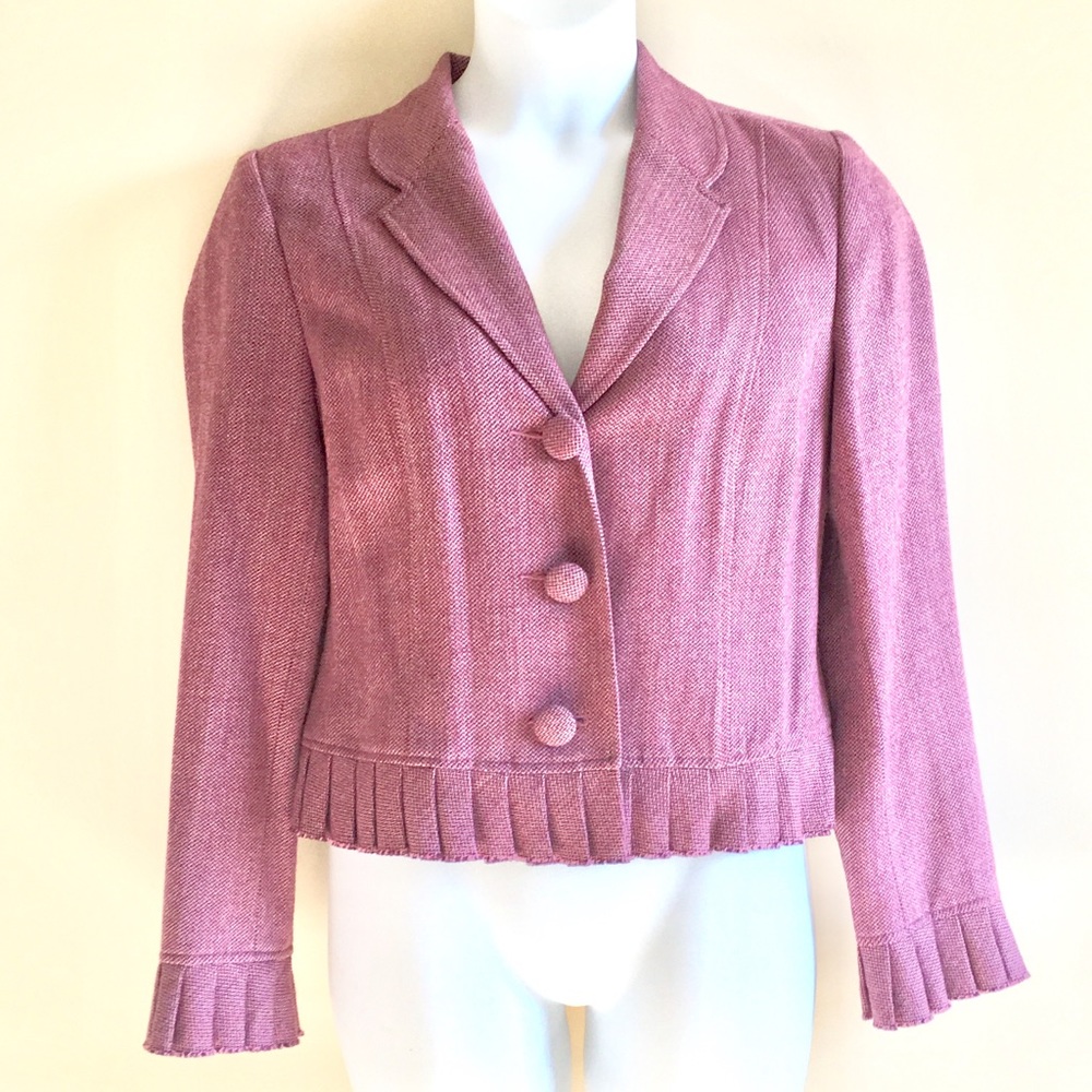 Karen Kane pink blazer jacket