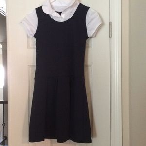 The Children's Place Navy Uniform Dress Size L