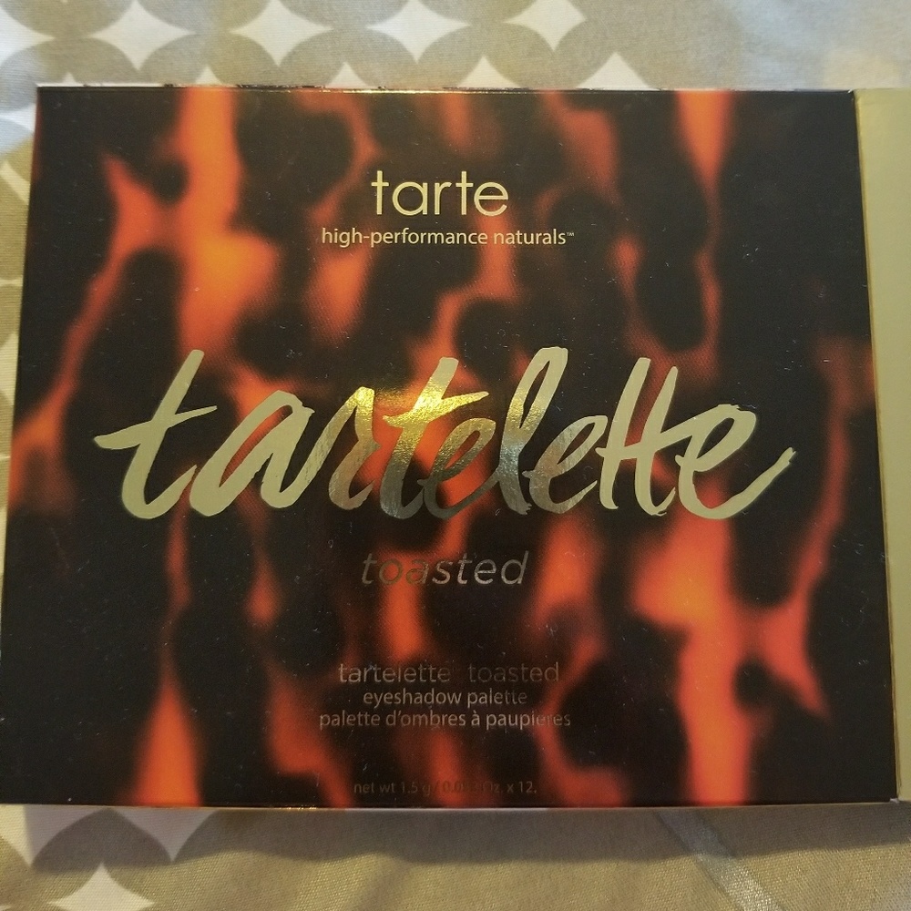Tartelette Tarte toasted eyeshadow palette NEW