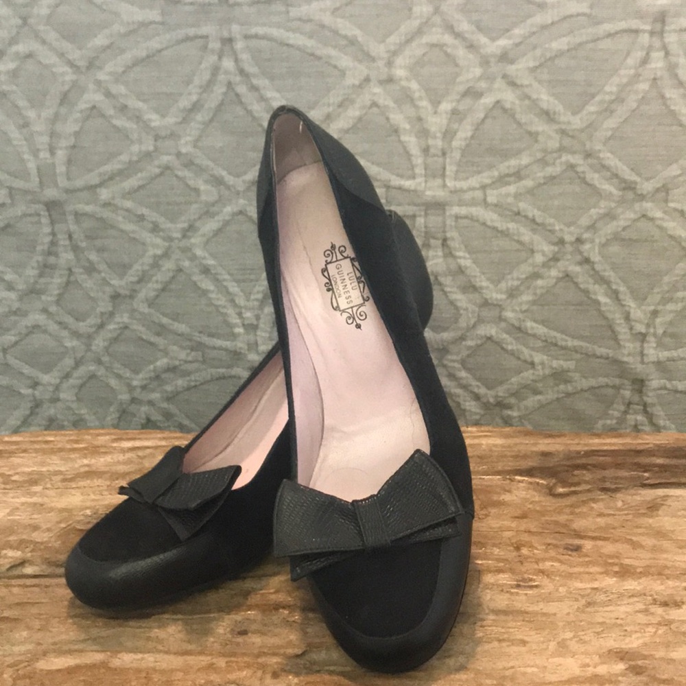 Lulu Guinness Pumps with Bow