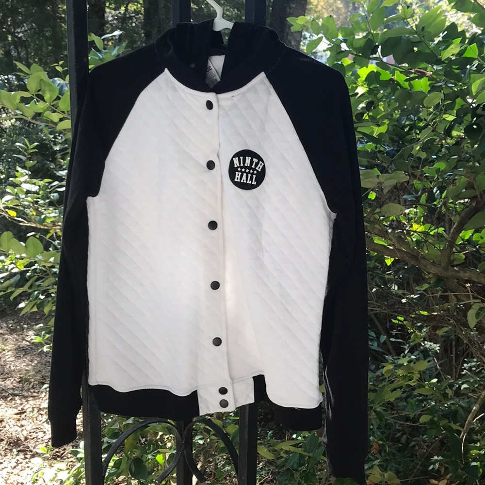 Sale Zumiez Varsity quilted fleece hoodie