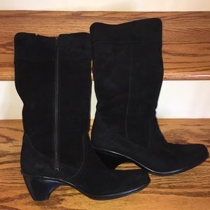 Dansko Suede Zipper Boots