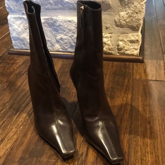 Gucci 6M cocoa ankle boot - Picture 3 of 3