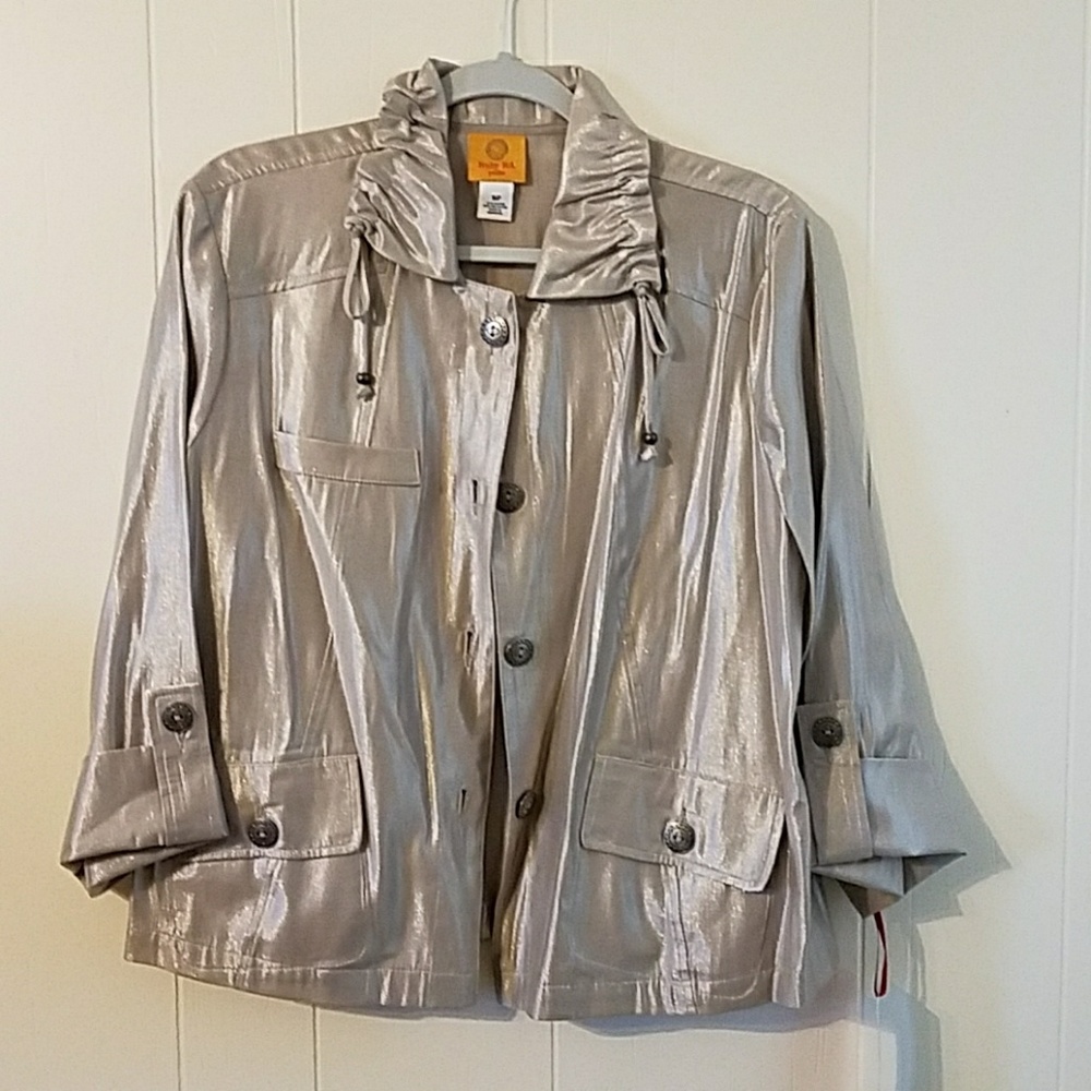 Ruby Rd. Silver Jacket