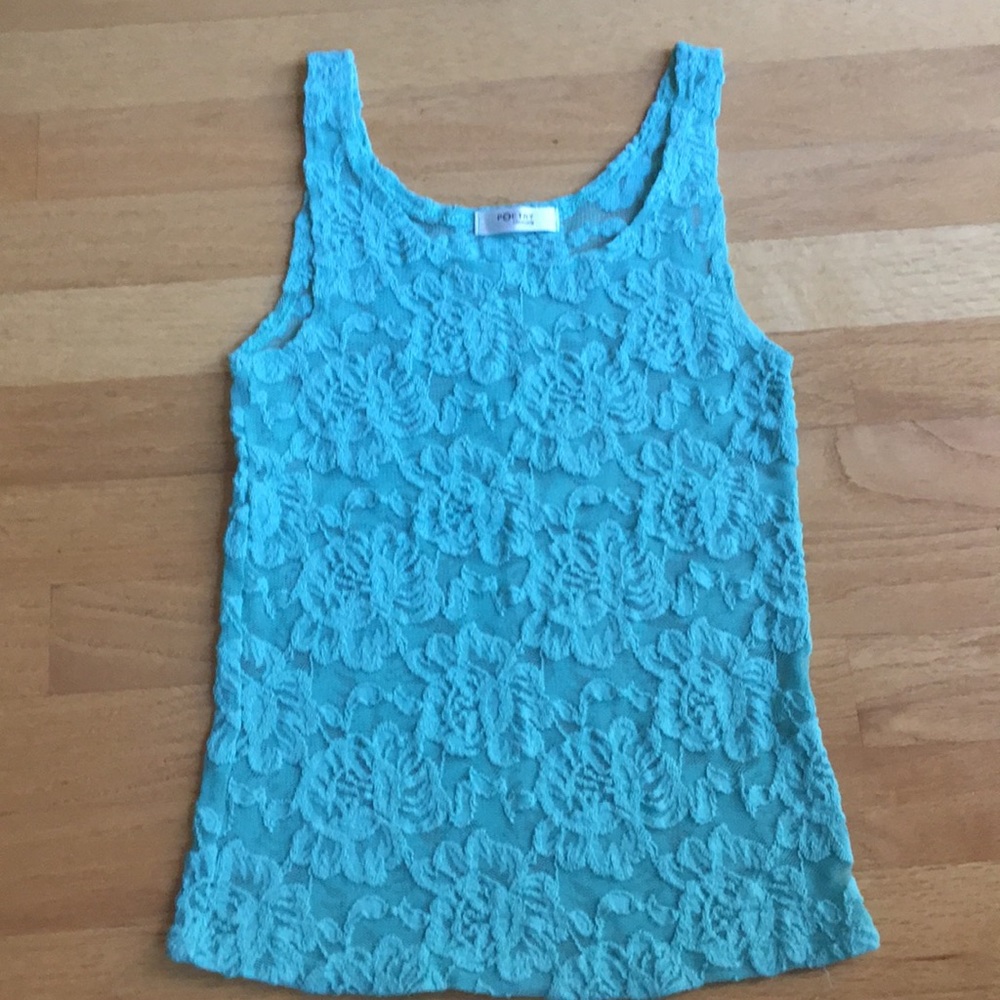 Floral Lace Tank Top