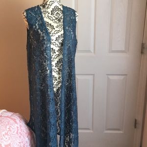 LuLaRoe Lace Joy Vest