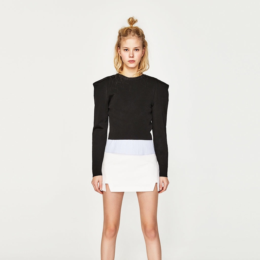 ISO ZARA Skort with slits
