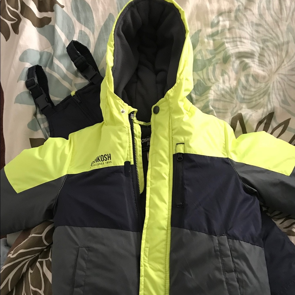 Size 5/6 OshGosh Winter Coat w/ Snow Pants