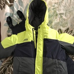Size 5/6 OshGosh Winter Coat w/ Snow Pants