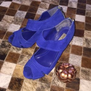 Royal Blue Steve Madden Heels