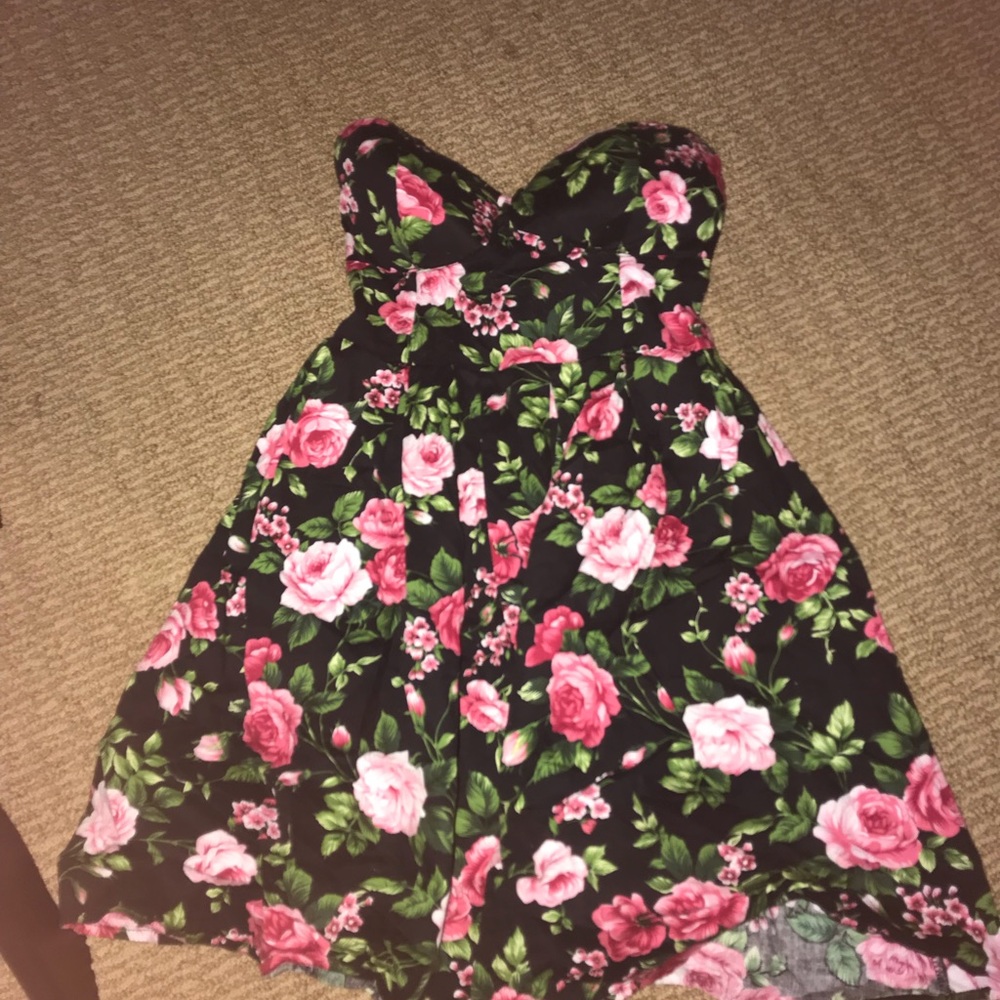 Floral mini dress