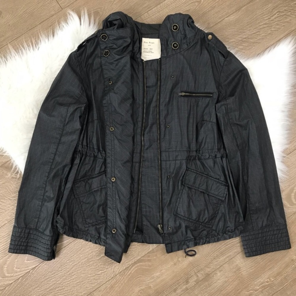 Free The People Small Trench Rain Coat Size Small