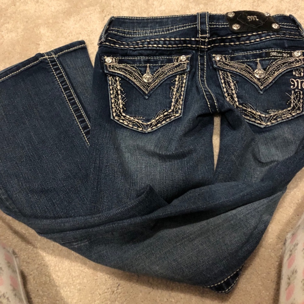 Size 24 or 0/1 Jeans from Buckle.