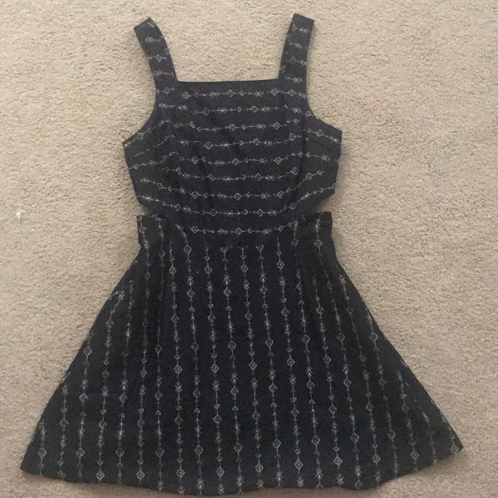 Urban Outfitters Side Slit Flare Dress