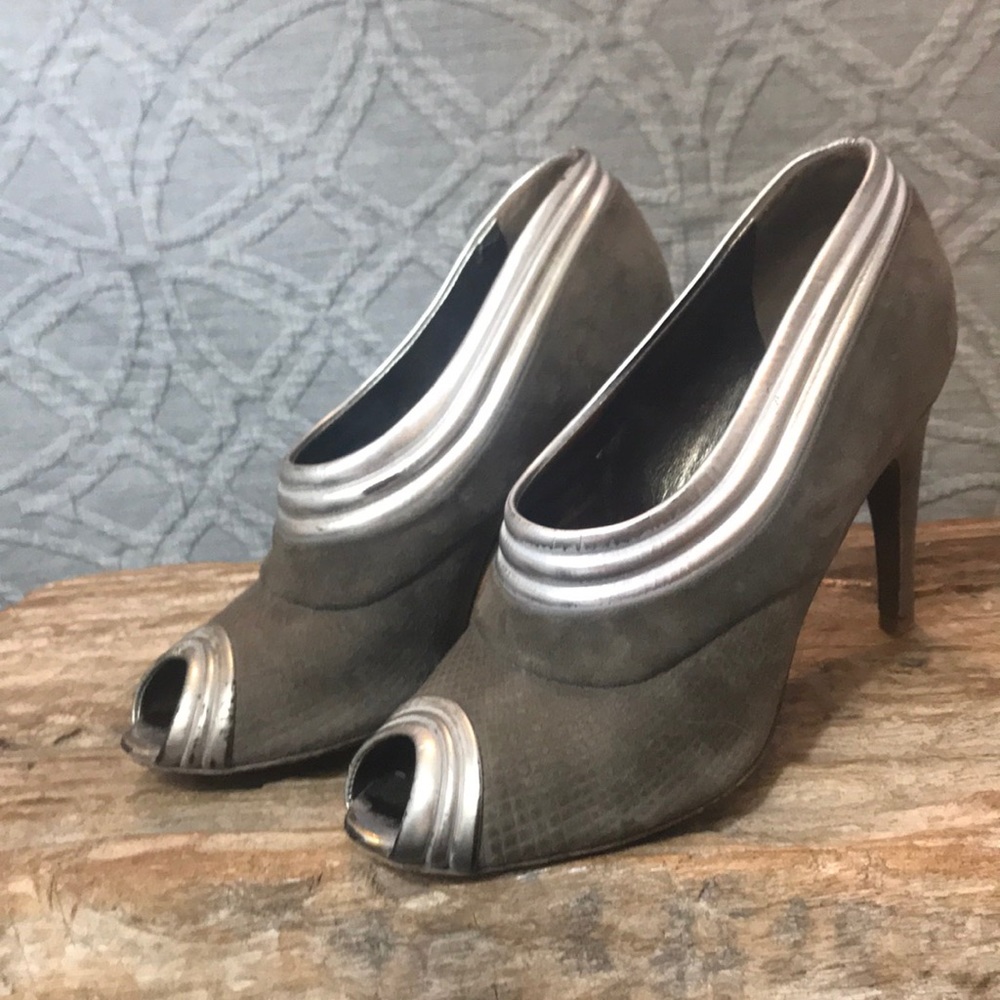 Ellie Tahari Peep Toe Pumps