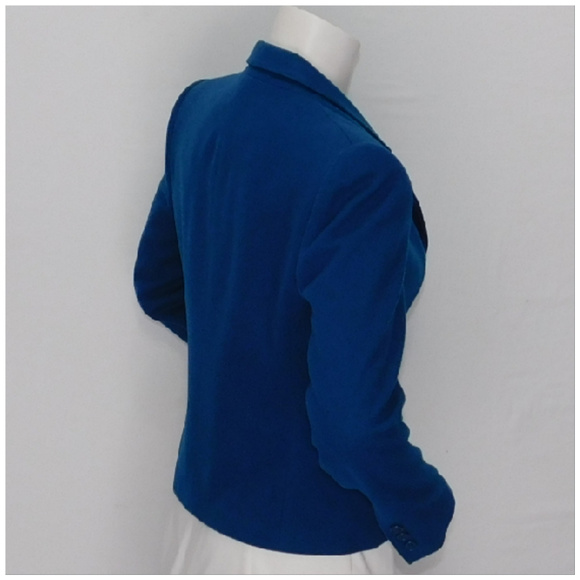 SAVILLE, PETITE, Wool Blend Blazer, size 8 Medium - Picture 6 of 8