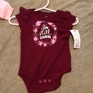Baby girl onesie
