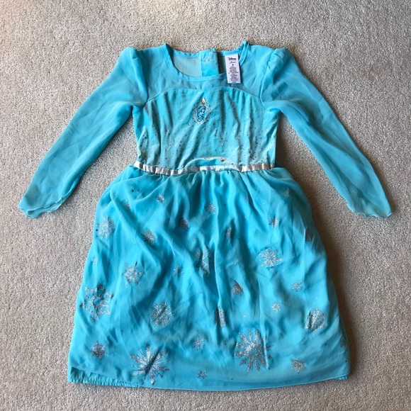 SOLDTwins - Elsa Disney Dress - have two - Picture 2 of 4