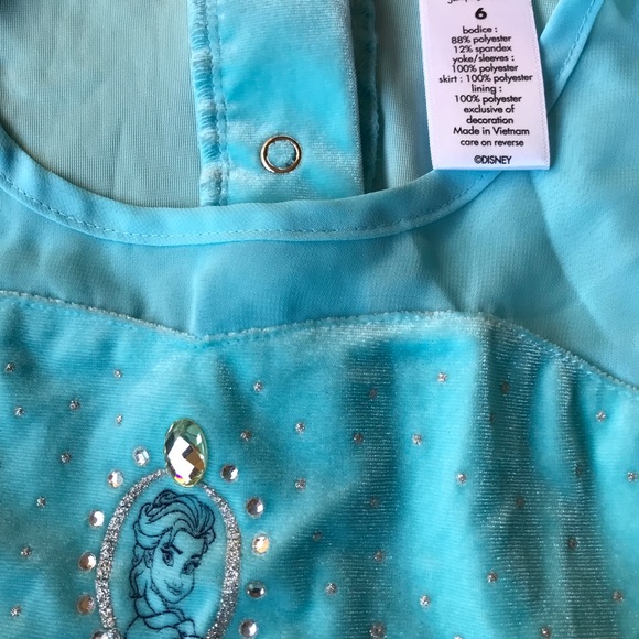 SOLDTwins - Elsa Disney Dress - have two - Picture 4 of 4