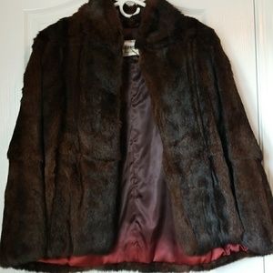 Vintage Mink cape