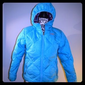 Girls reversible North Face Jacket