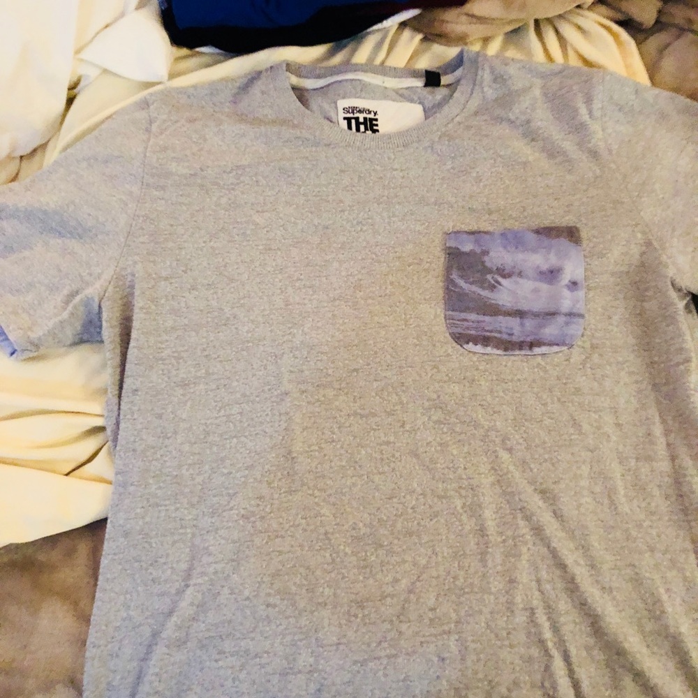 SuperDry T-shirt with front pocket
