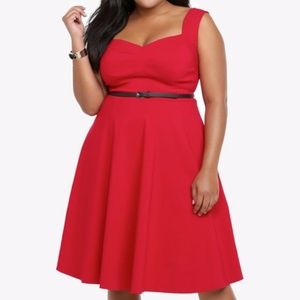 Red Swing Dress