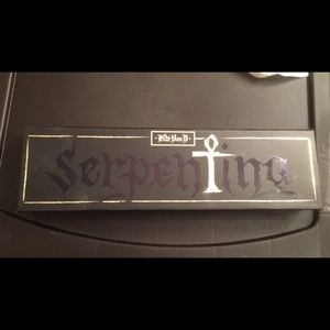 Lightly Swatched Serpentina Palette Kat Von D