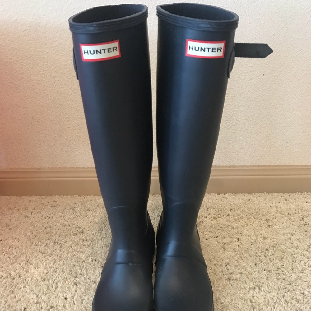 Hunter rain boots