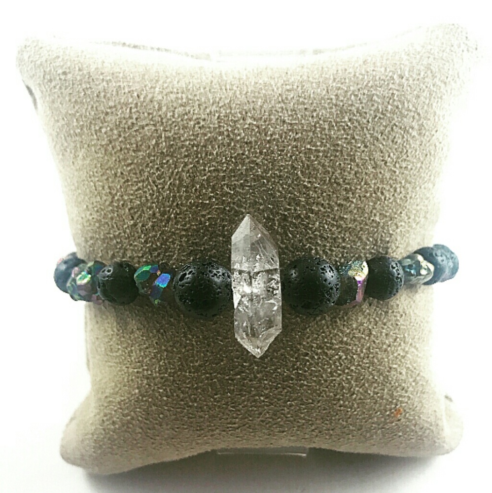 -HP- Mystic Flow Herkimer Bracelet
