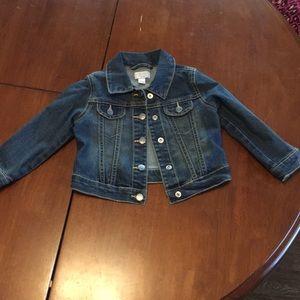 The Children’s Place. Girls denim jacket. Size 2t.