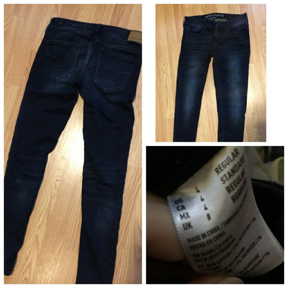 American eagle super low jegging sz 4 Reg
