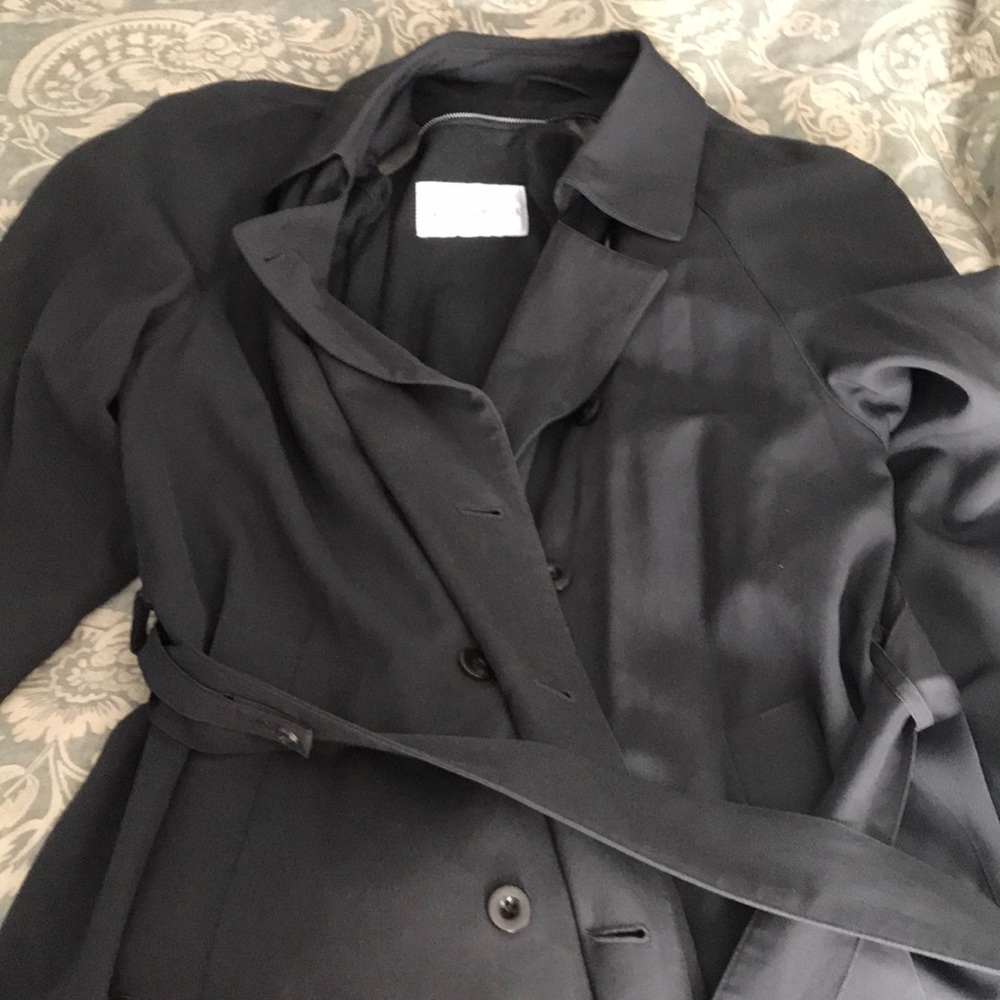 Jones New York lined rain coat