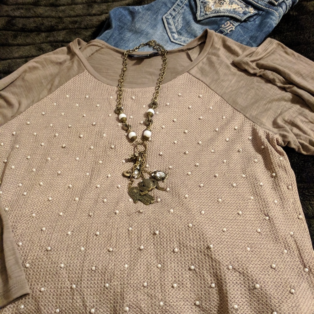 Pretty sweater.
