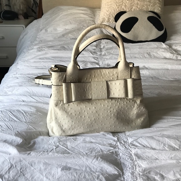 Kate Spade Charm City White Leather Crossbody Bag - Picture 4 of 8