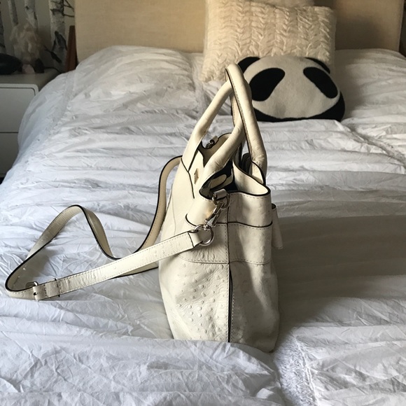 Kate Spade Charm City White Leather Crossbody Bag - Picture 5 of 8