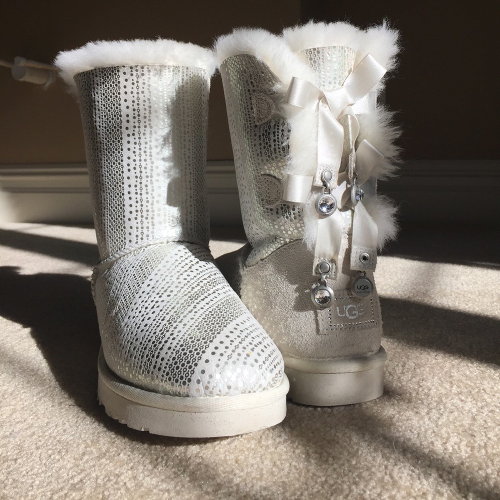 UGG Australia white boots